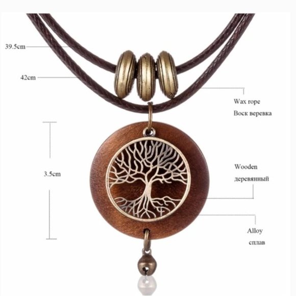 Tree Of Life Choker Necklace - Picture 5 of 12